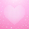 ValentineÃ¢â¬â¢s Day Background, Love Symbol Illustration Banner Background, Greeting Card Design
